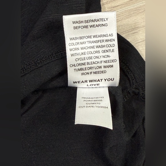 Torrid Black Top with Mesh Sleeves - Picture 5 of 9